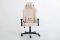 Компьютерное кресло из экомеха Infini BOUCLE Кремовый