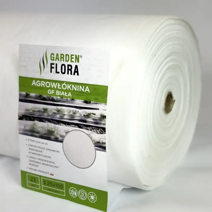Агроволокно 23 г/м2 3.2м/100м/ Біле/Garden Flora Польща 