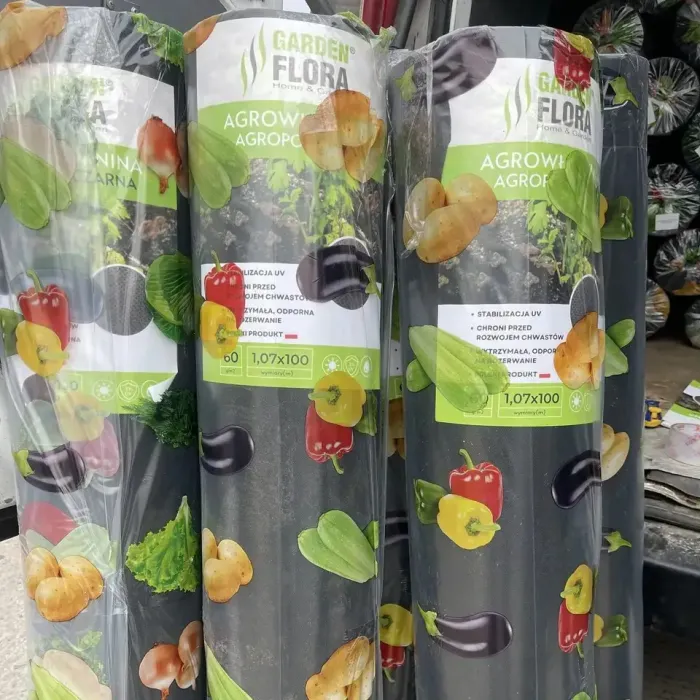Агроволокно Garden Flora Чорне 50 г/м2 0.8м 100 м, Польща
