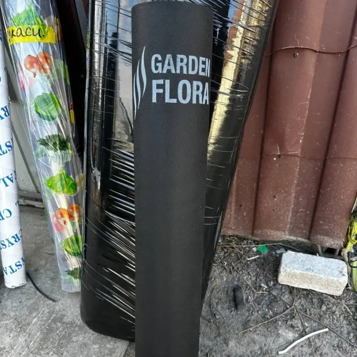Агроволокно Garden Flora Чорне 50 г/м2 0.8м 100 м, Польща