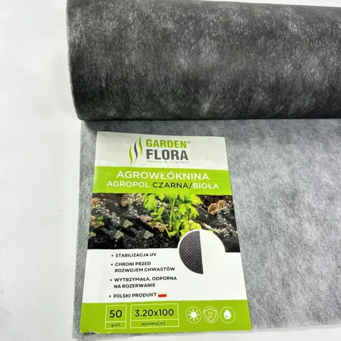 Агроволокно 50 г/м2 1.07м/100м Чорно-Біле Garden Flora 