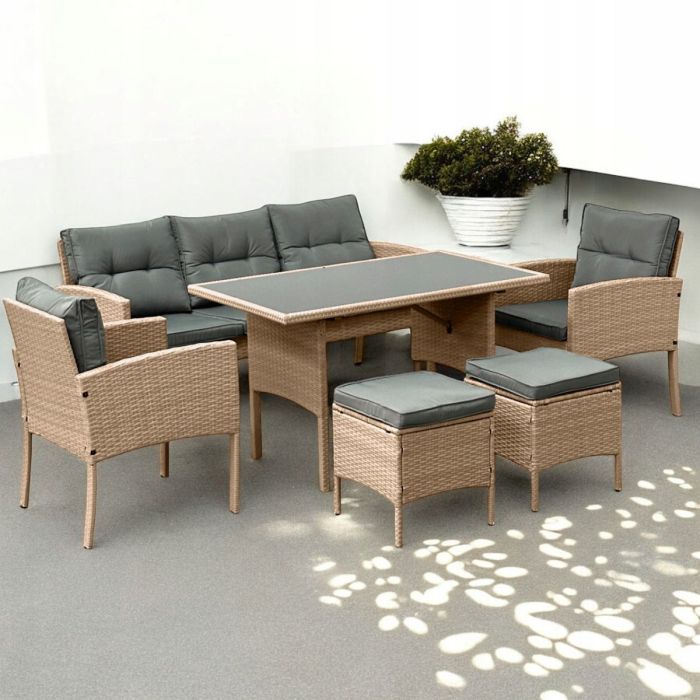 Комплект садовой мебели IdealGarden SFS078 Бежевый