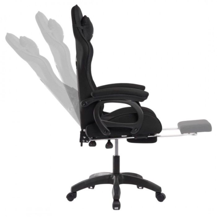 Комп'ютерне крісло із тканини SNAKE KO33CZ Чорний