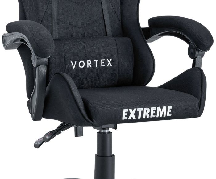 Комп'ютерне крісло із тканини Extreme VORTEX Чорний