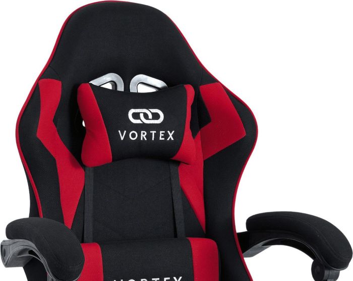 Комп'ютерне крісло із тканини Extreme VORTEX Червоний