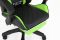 Комп‘ютерне крісло із підставкою для ніг CARBON Quattro Gaming Чорно-зелений