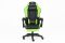 Комп‘ютерне крісло із підставкою для ніг CARBON Quattro Gaming Чорно-зелений