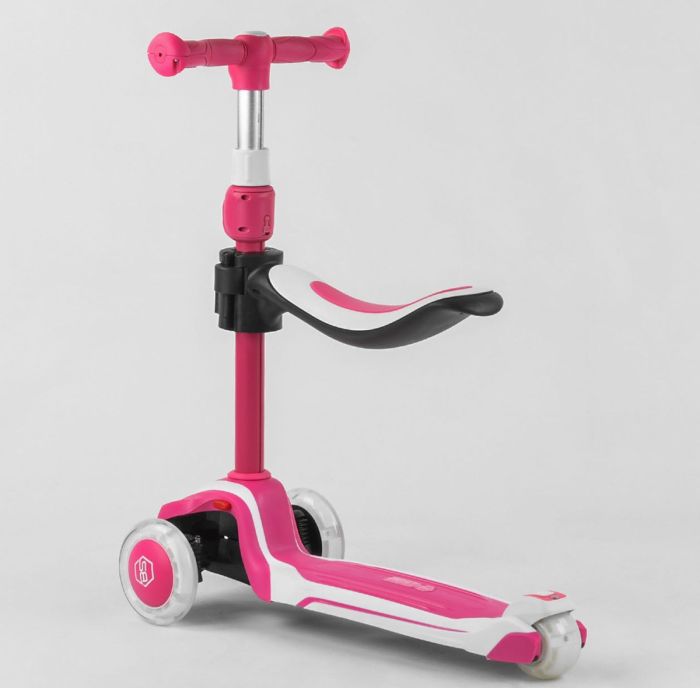 Самокат триколісний Best Scooter (JS-41008/63204) колеса PU зі світлом
