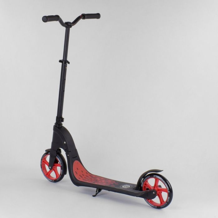 Самокат двухколесный Best Scooter Красный (18424) с PU колесами.