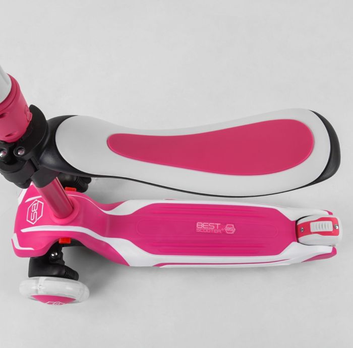Самокат триколісний Best Scooter (JS-41008/63204) колеса PU зі світлом