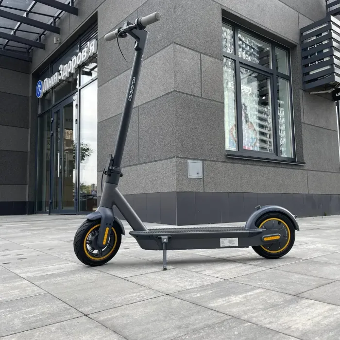 Электросамокат KUGOO G30 Max 18Ah серый с усиленным аккумулятором