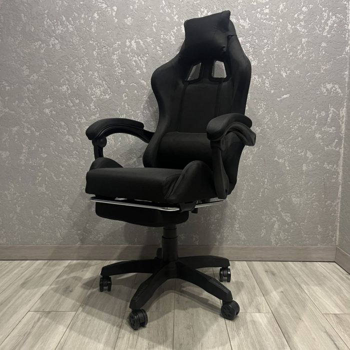 Комп'ютерне крісло із тканини PRESTIGE GС05-01 Чорний