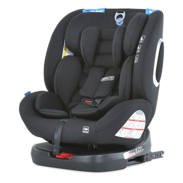 Дитяче автокрісло EL CAMINO i-HOLD (ME 1188 i-HOLD Black) Група 0+I, II, III, Top Tether, isofix, поворот 360