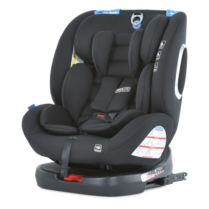 Дитяче автокрісло EL CAMINO i-HOLD (ME 1188 i-HOLD Black) Група 0+I, II, III, Top Tether, isofix, поворот 360