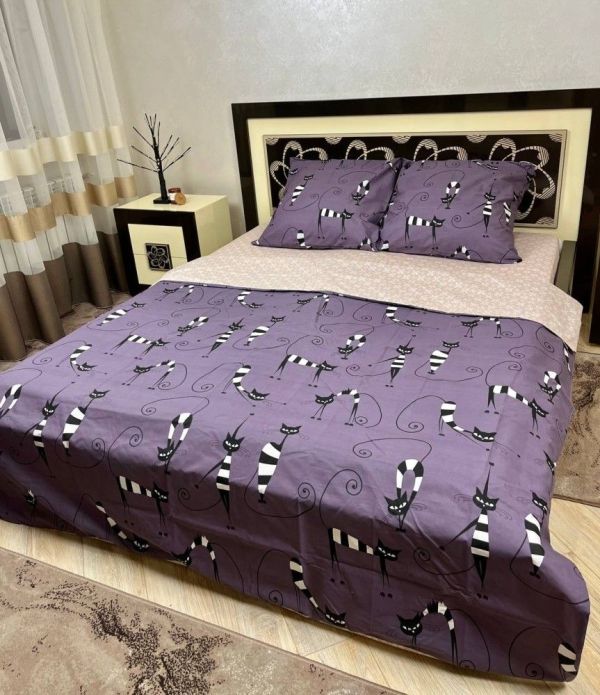 Постільна білизна полуторна Кіцька Баронеса