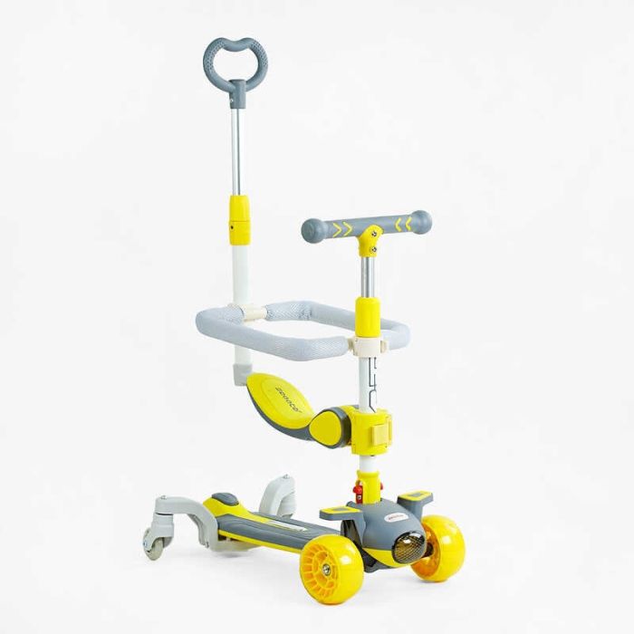 Самокат триколсіний 5в1 "Skyper" (J-06118) с ДОП. КОЛЕСАМИ