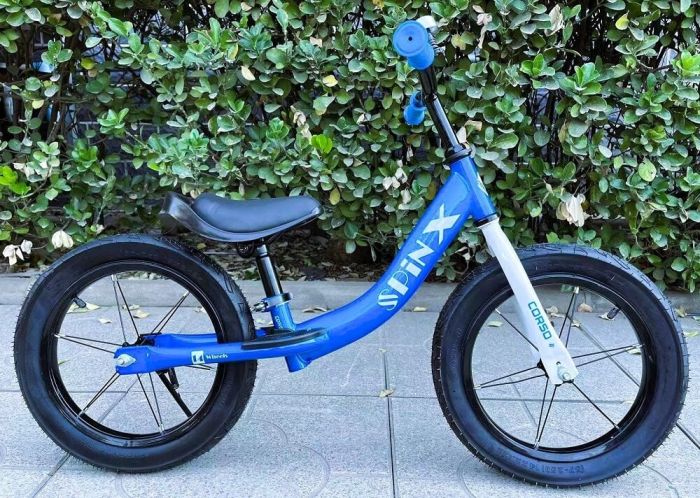 Дитячий Велобіг "CORSO Spin-X" 14 дюймів (PX-322-94) підніжка, підставка для ніг, дзвінок